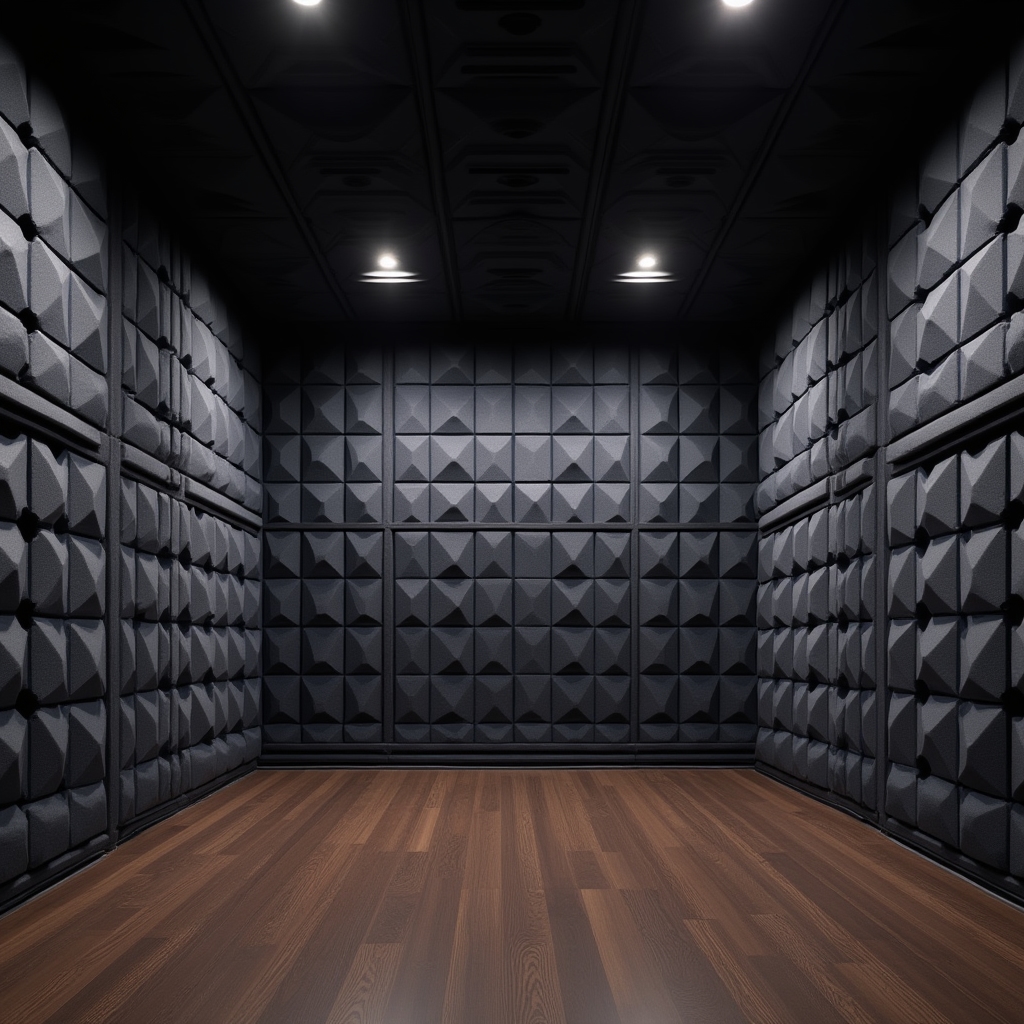 Pannelli fonoassorbenti e trattamento acustico della sala di registrazione